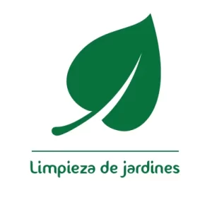 Icono verde limpieza de jardines