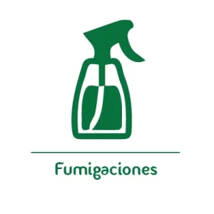 Icono verde de fumigaciones